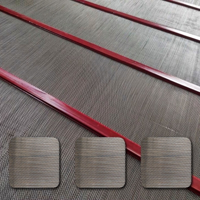 紅星篩網(wǎng)研發(fā)1毫米孔聚氨酯壓條防堵篩網(wǎng)成功啦！